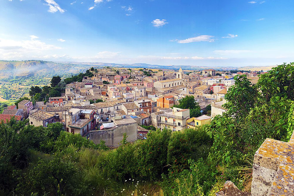 Italian villages palazzolo arceide