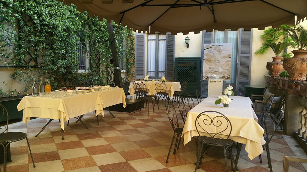 Location eventi primavera Darphin dehor terrazza catering