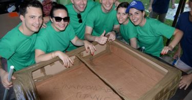 Team building carton boat bestway corp