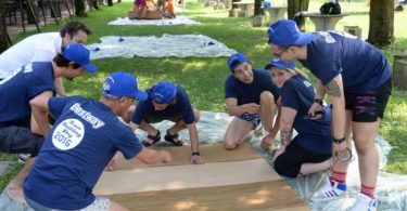 Team building carton boat bestway corp