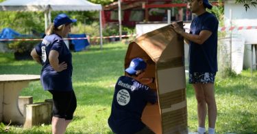 Team building carton boat bestway corp