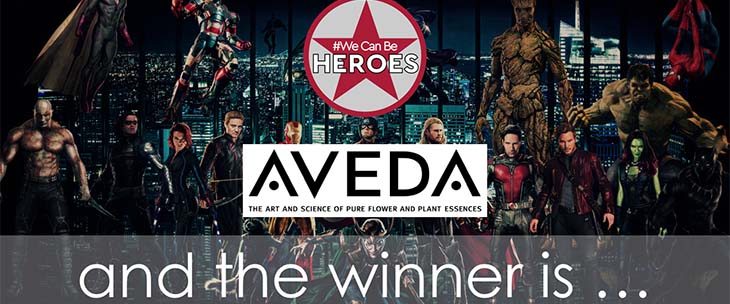 Aveda Superheroes Team Building