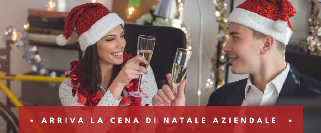 cena di natale aziendale nel 2021
