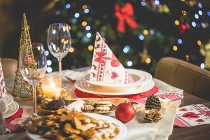 corporate christmas dinner