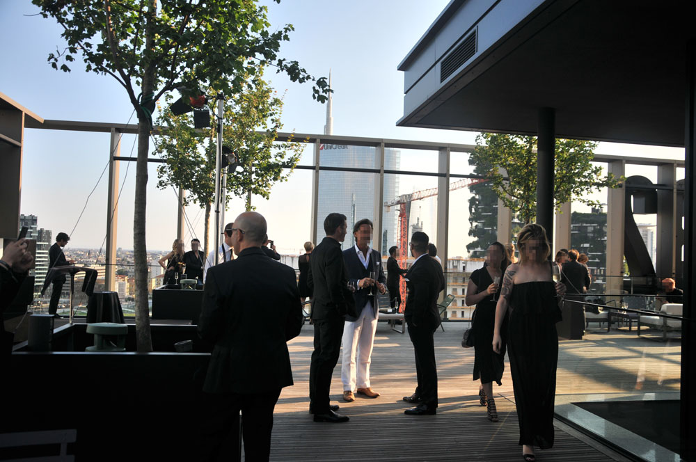 event venue milan summer terrace