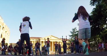 flash mob verona event c&A