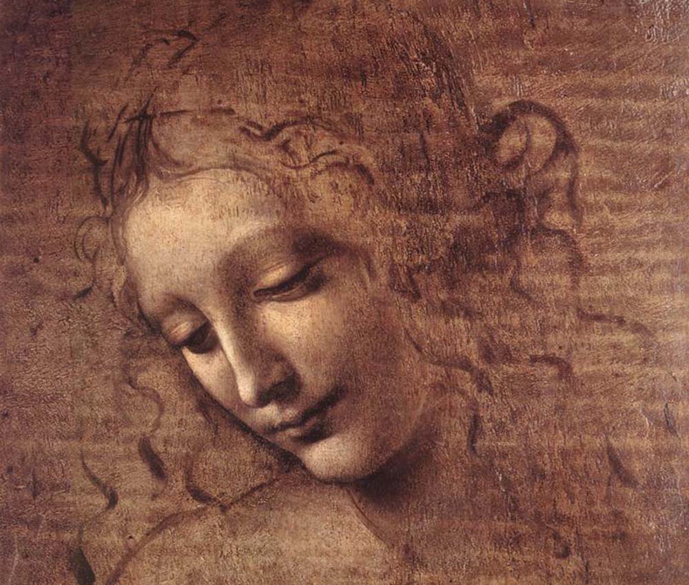 leonardo da vinci la scapigliata