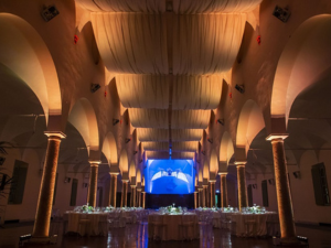 sala storica museo come location di natale