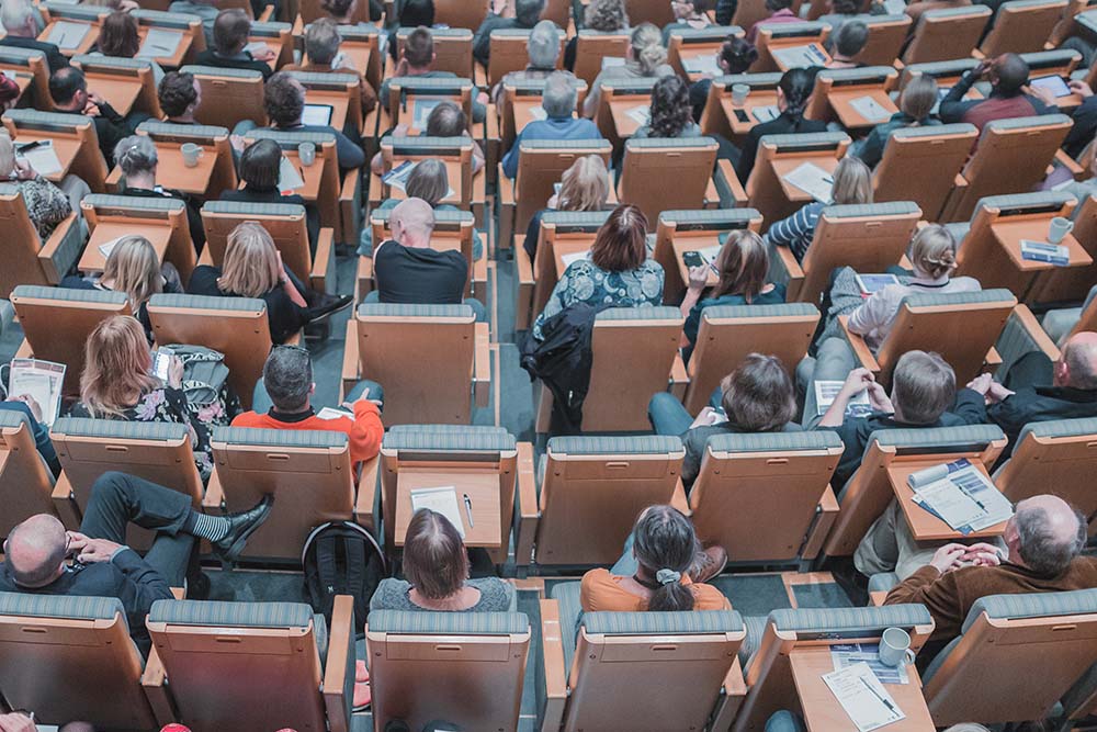 organizzatore di eventi convention