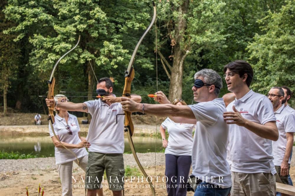 sports team building archery