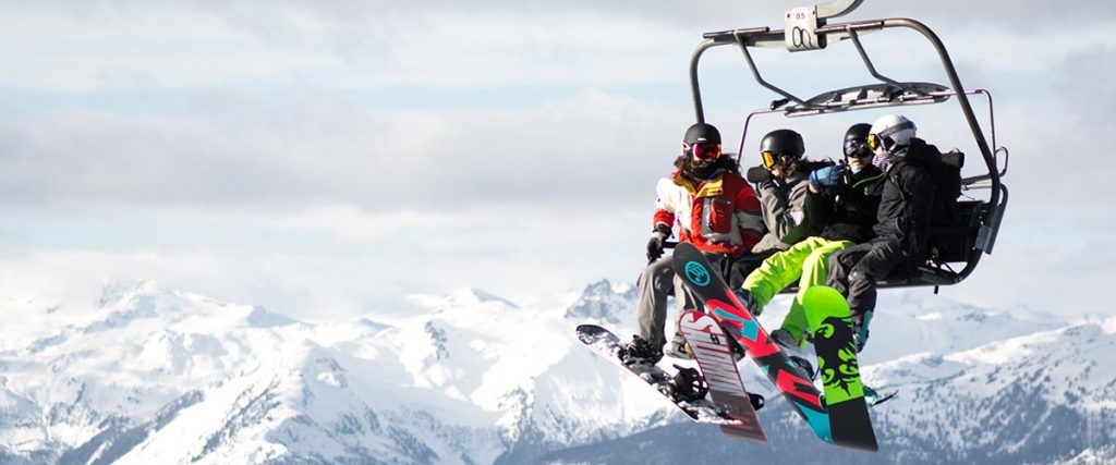 team bulding sulla neve